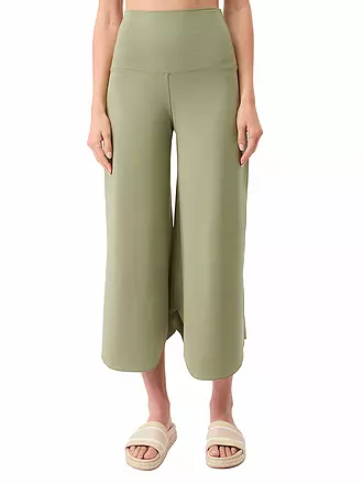 MANDALA | Pantaloni da yoga da donna Roll Over Tulip | olive